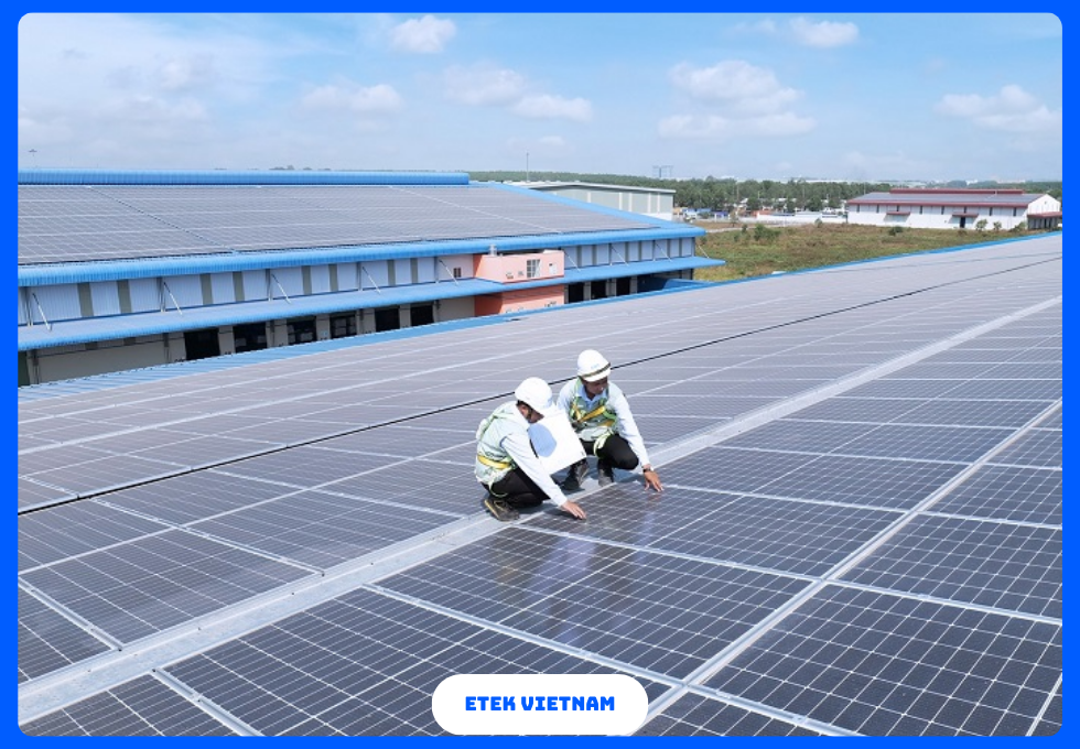 ĐIỆN MẶT TRỜI NHÀ MÁY HIỆN HỮU